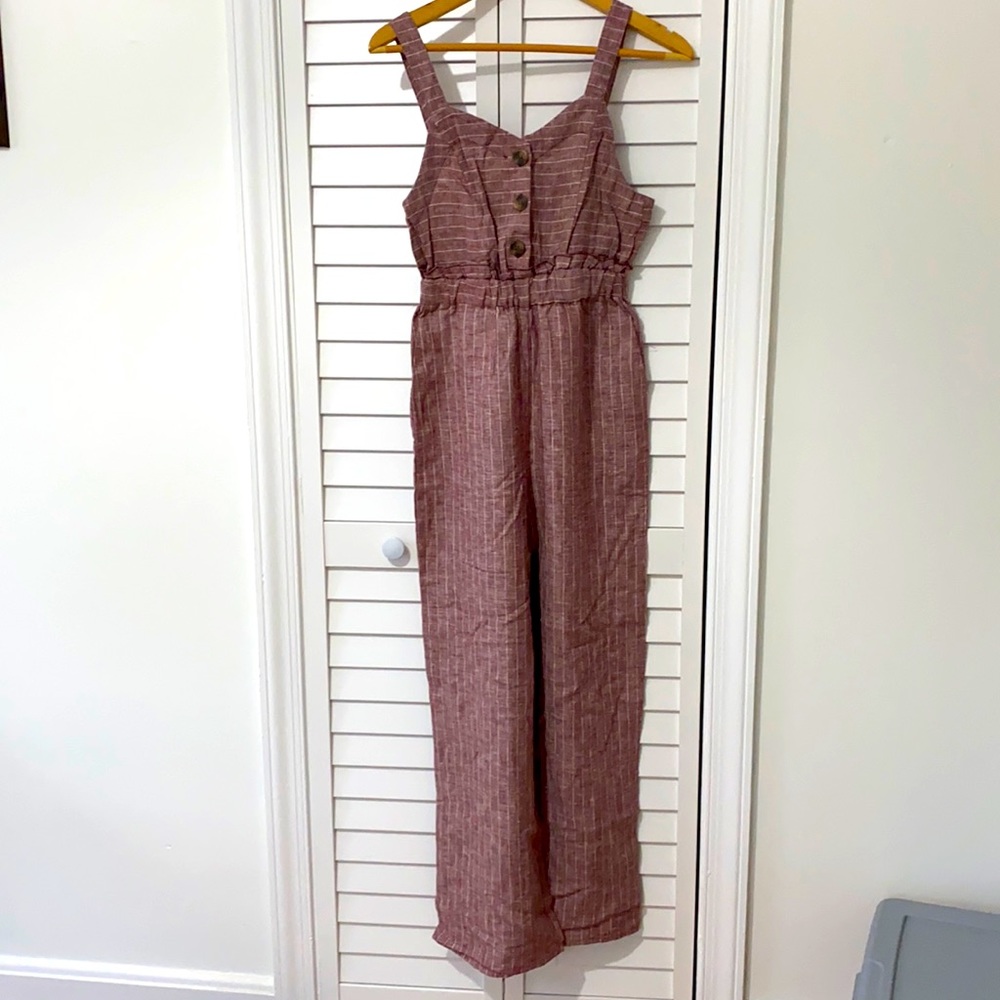 Romeo + Juliet Couture Red Jumpsuit - Size S